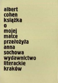 Książka o mojej matce