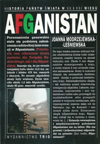 Historia państw świata w XX i XXI wieku. Afganistan