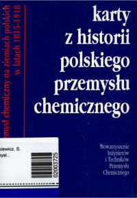 Przemysł chemiczny na ziemiach polskich w latach 1815-1918