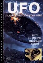 UFO tajemnicze światła na nocnym niebie