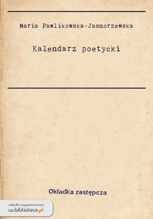 Kalendarz poetycki
