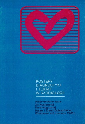 Postępy diagnostyki i terapii w kardiologii