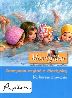 Martynka. Zaczynam czytać z Martynką. Na kursie pływania