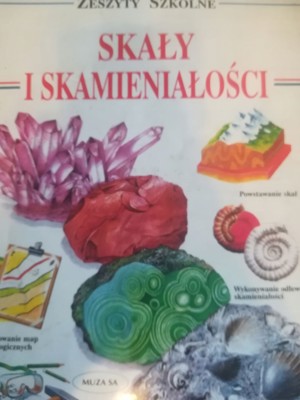 Zeszyty szkolne. Skały i skamieniałości