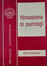 Skrypty uczelniane. Wprowadzenie do psychologii