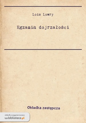Egzamin dojrzałości
