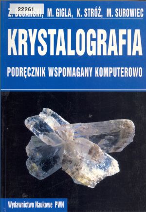 Krystalografia. Podręcznik wspomagany komputerowo