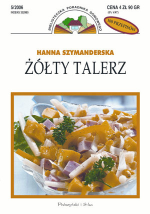 Żółty talerz