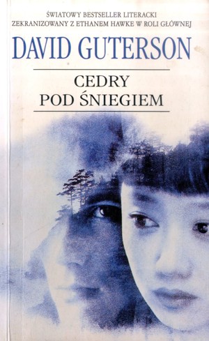 Cedry pod śniegiem